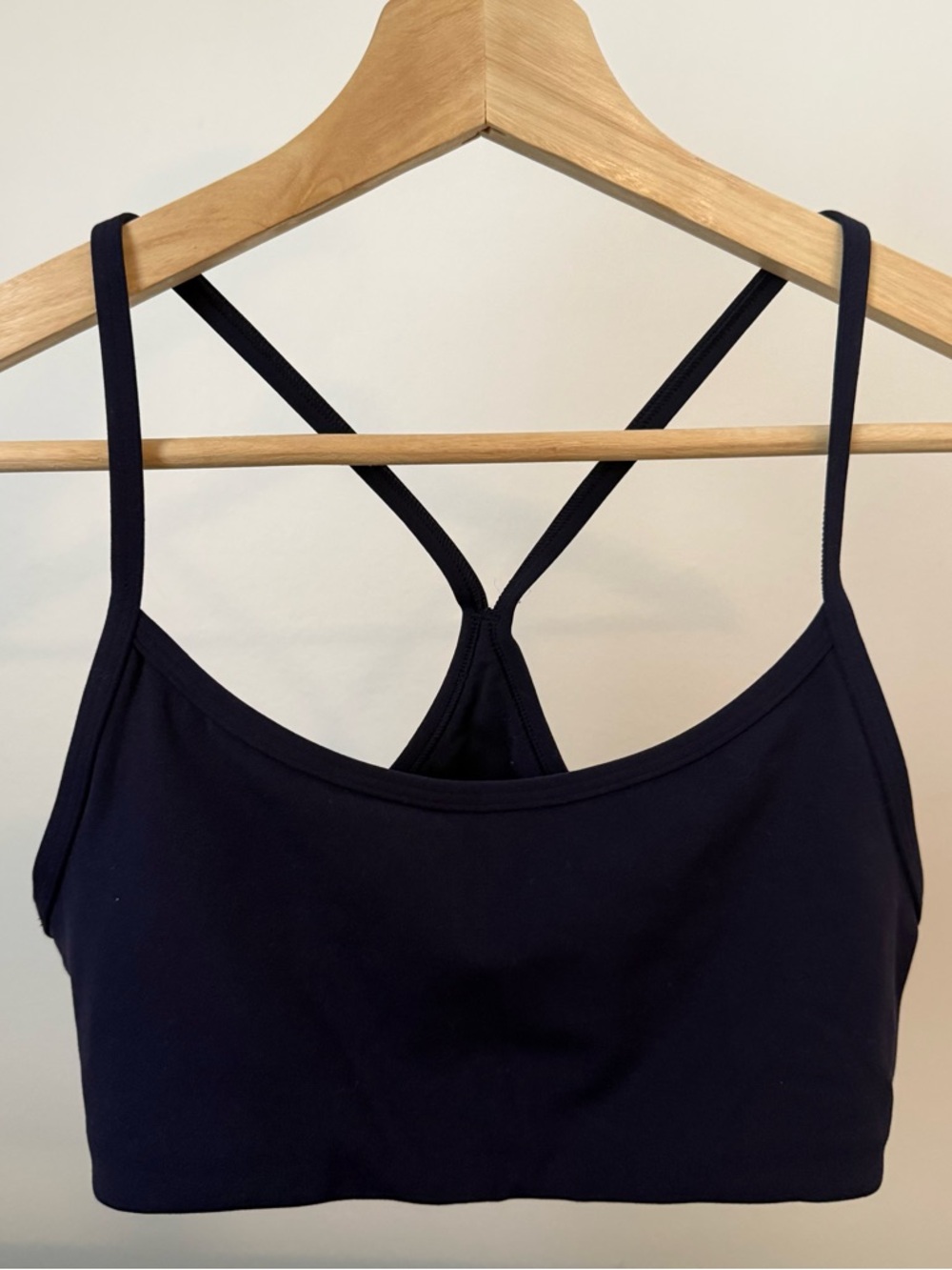 Vuori All the Feels Sports Bra in Blue Coast